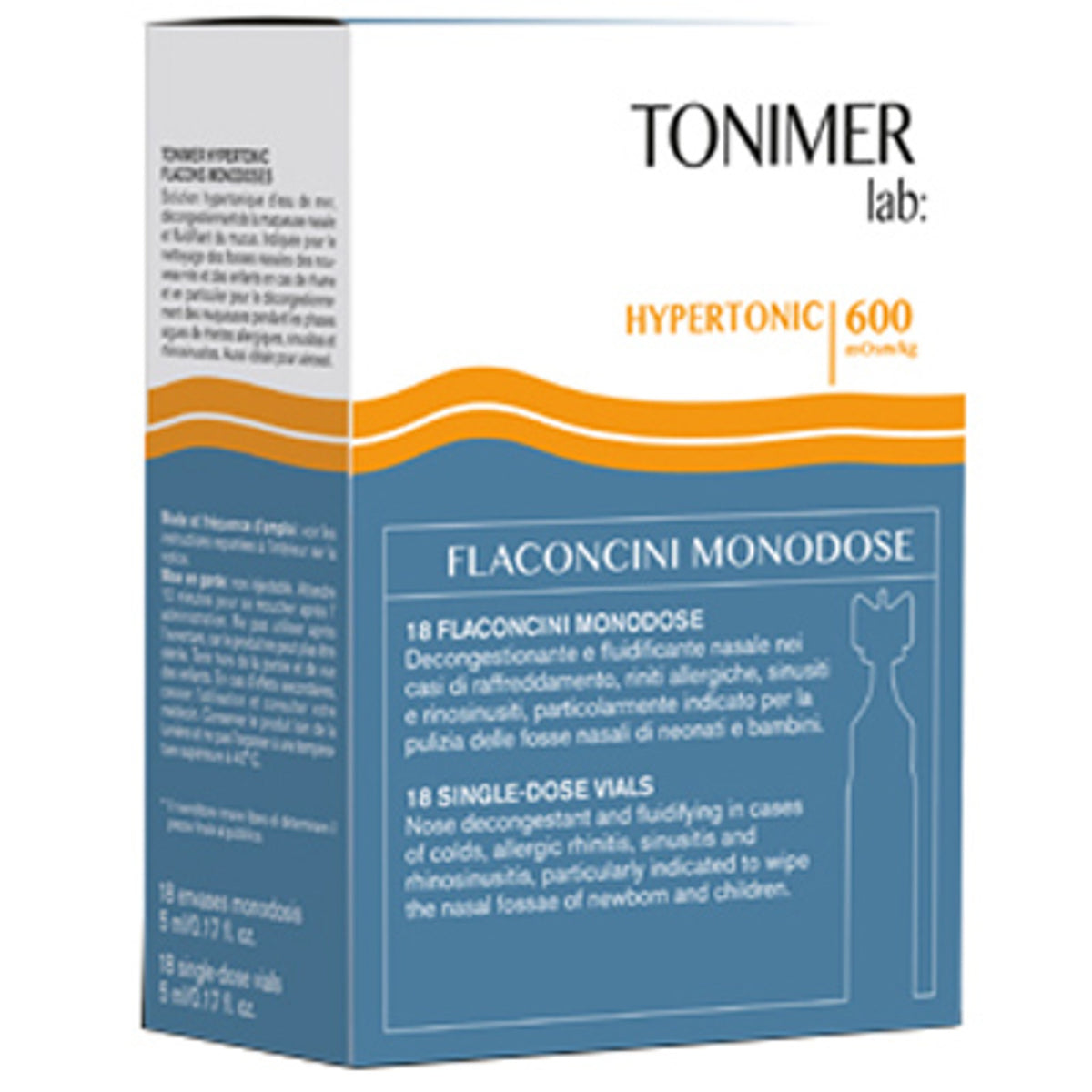 Tonimer Lab Hypertonic 18 Flacons Unidoses
