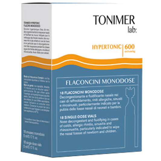 Tonimer Lab Hypertonic 18 Flaconcini Monodose