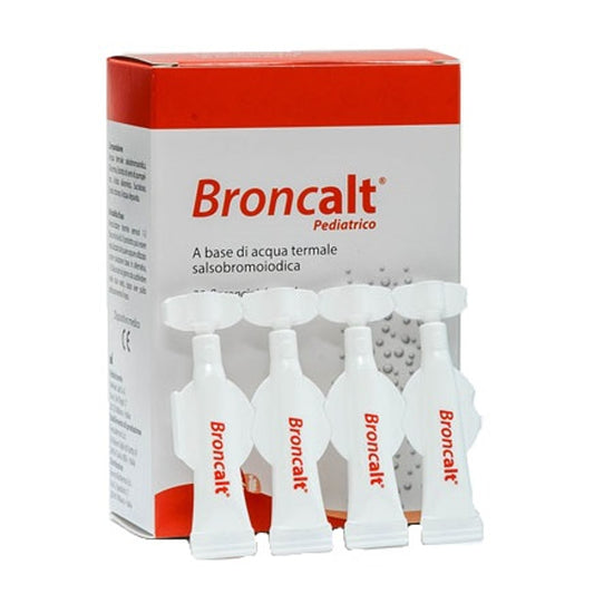 Broncalt Strip Pediatrico Soluzione Irrigazione Nasale 20 Flaconcini Da 2 Ml