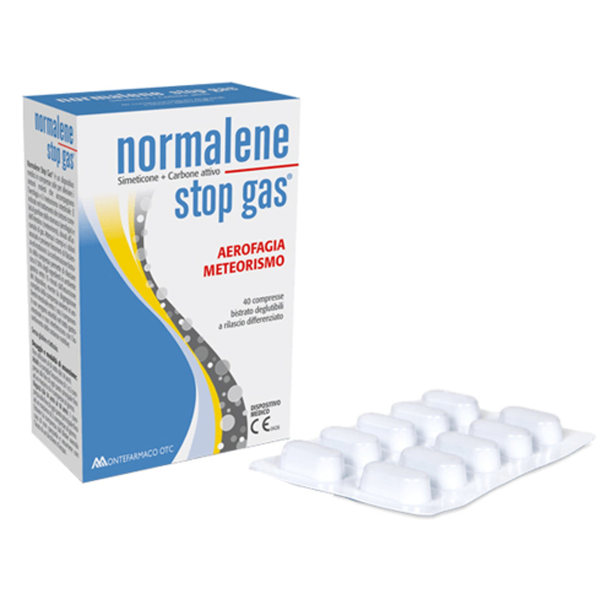 Normalene Stop Gaz 40 Comprimés