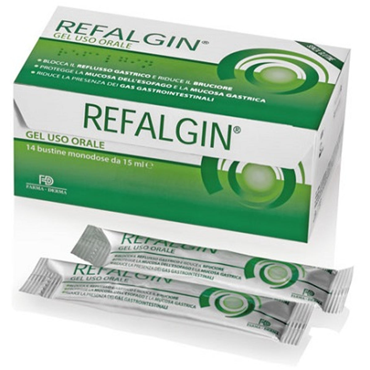 Refalgin Gel Orosolubile Antireflusso 14 Bustine 15 Ml