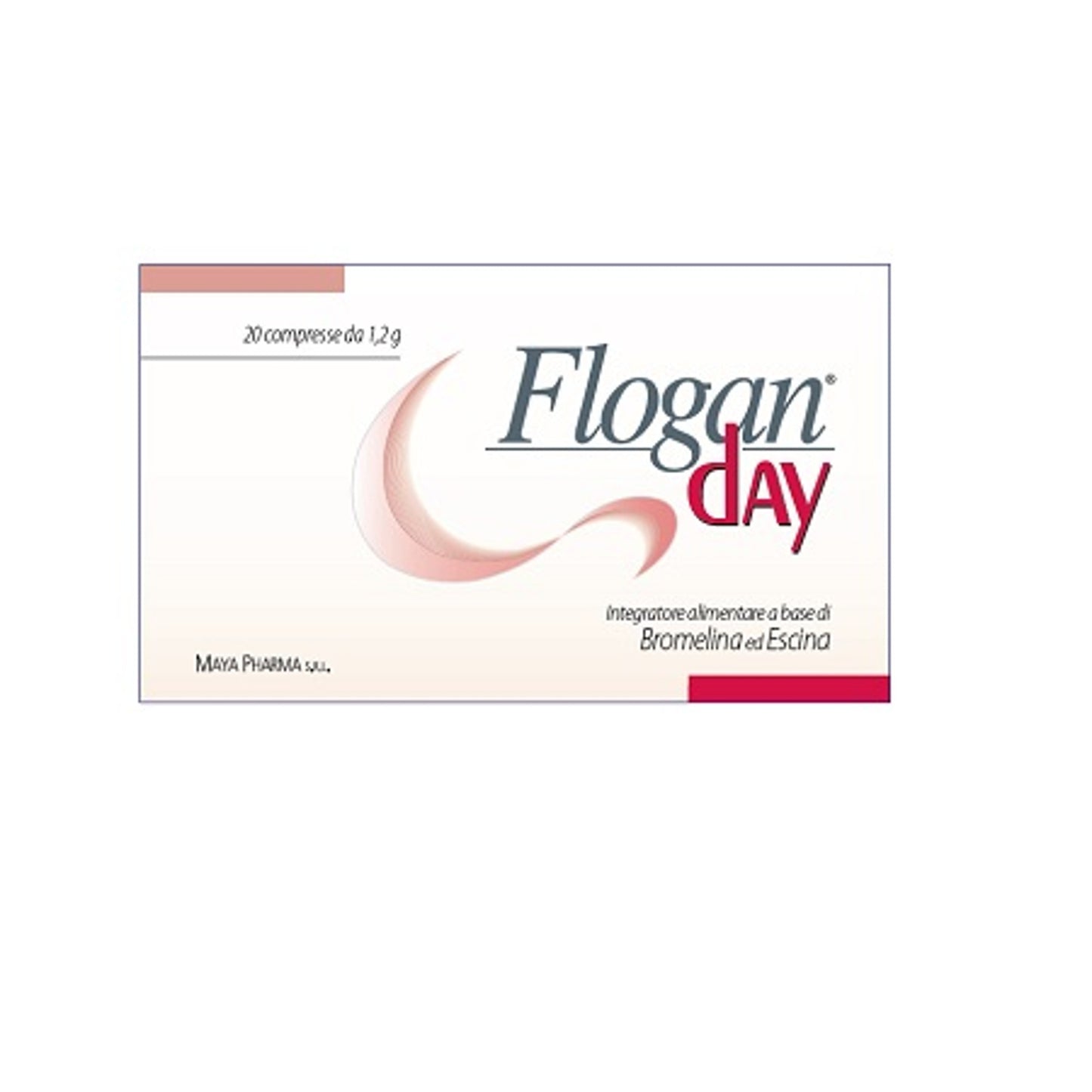 Flogan Day 20 Compresse Senza Glutine Naturalmente Privo Dilattosio