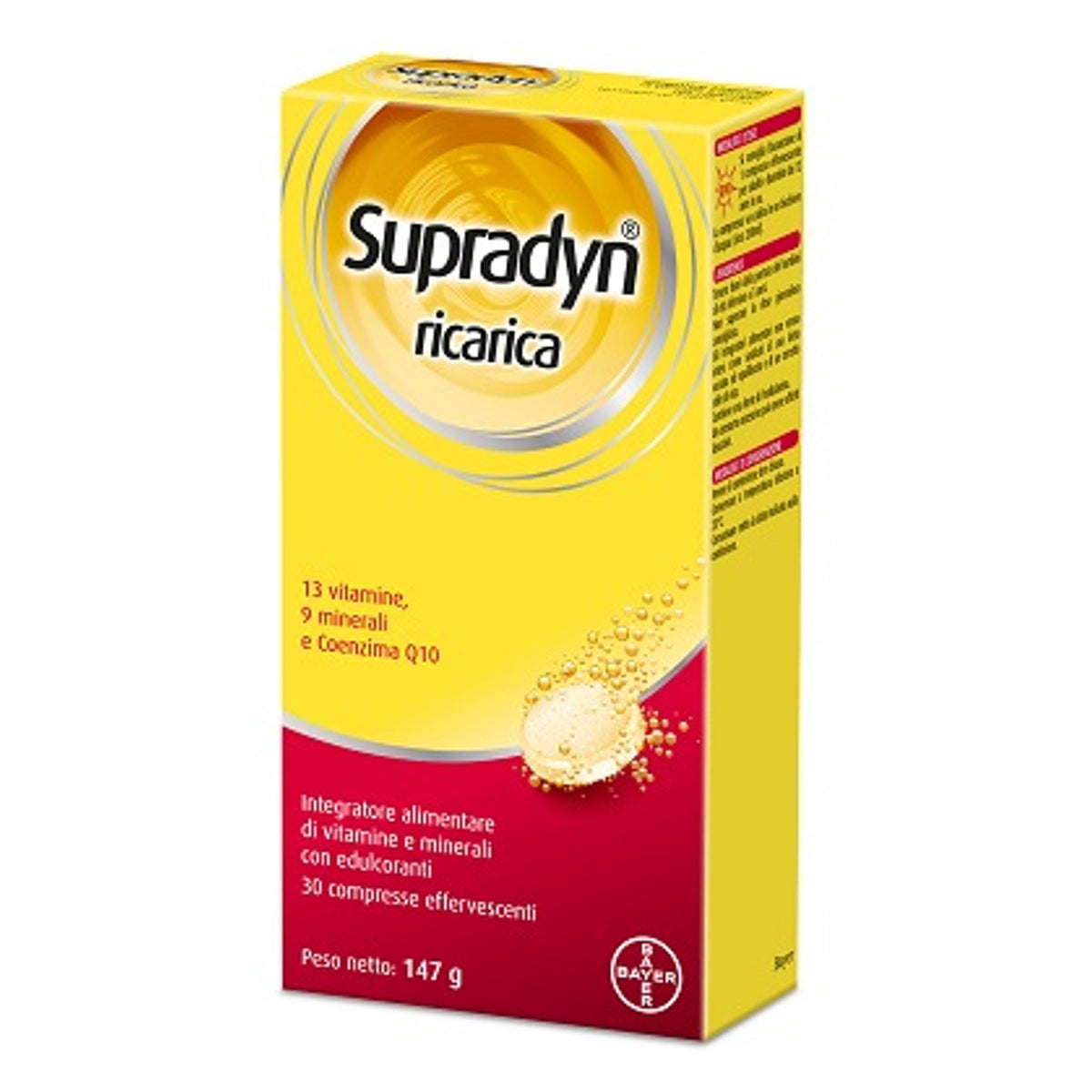 Supradyn Recharge 30 Effervescent Tablets