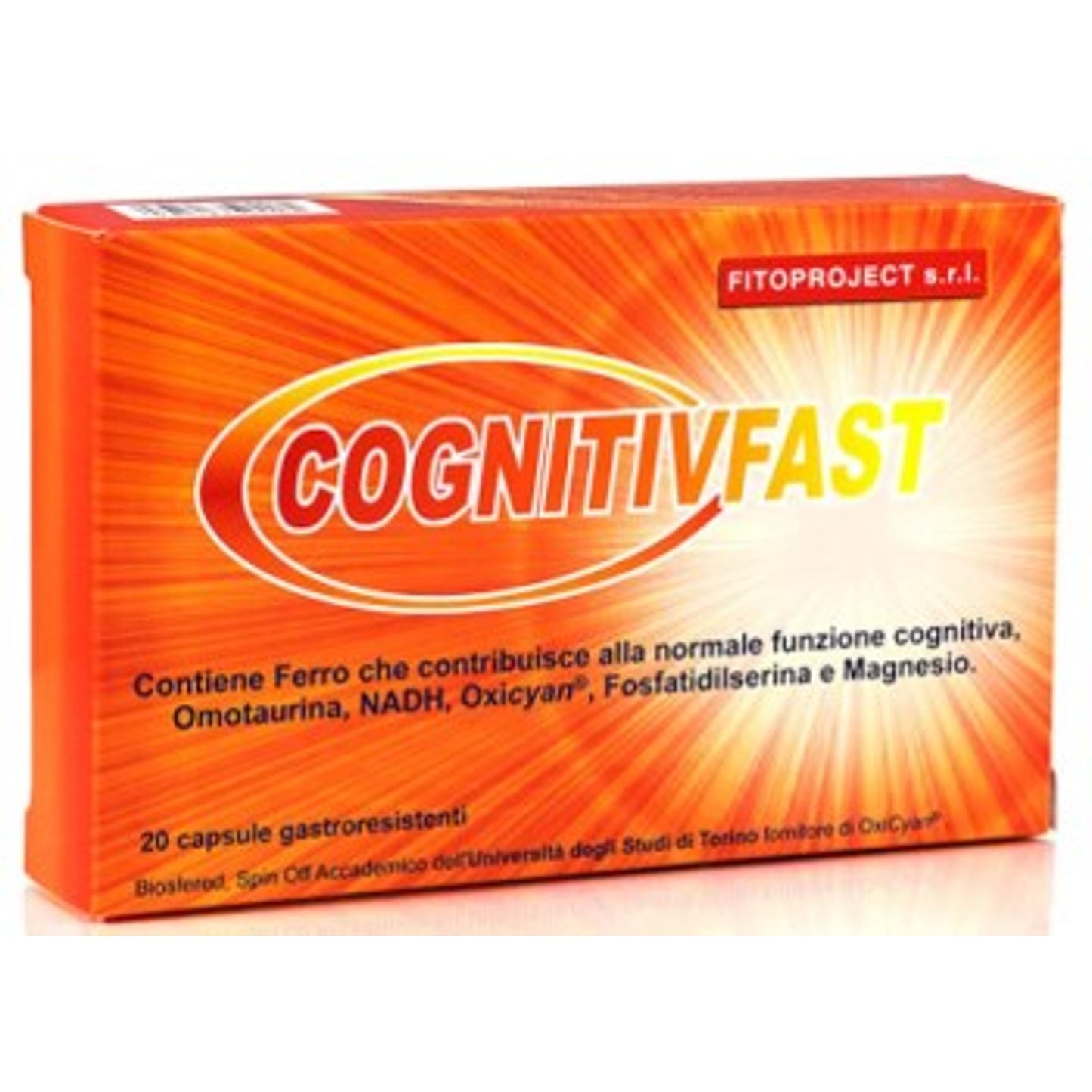 Cognitivfast 20 Capsule Gastroresistenti Da 600 Mg