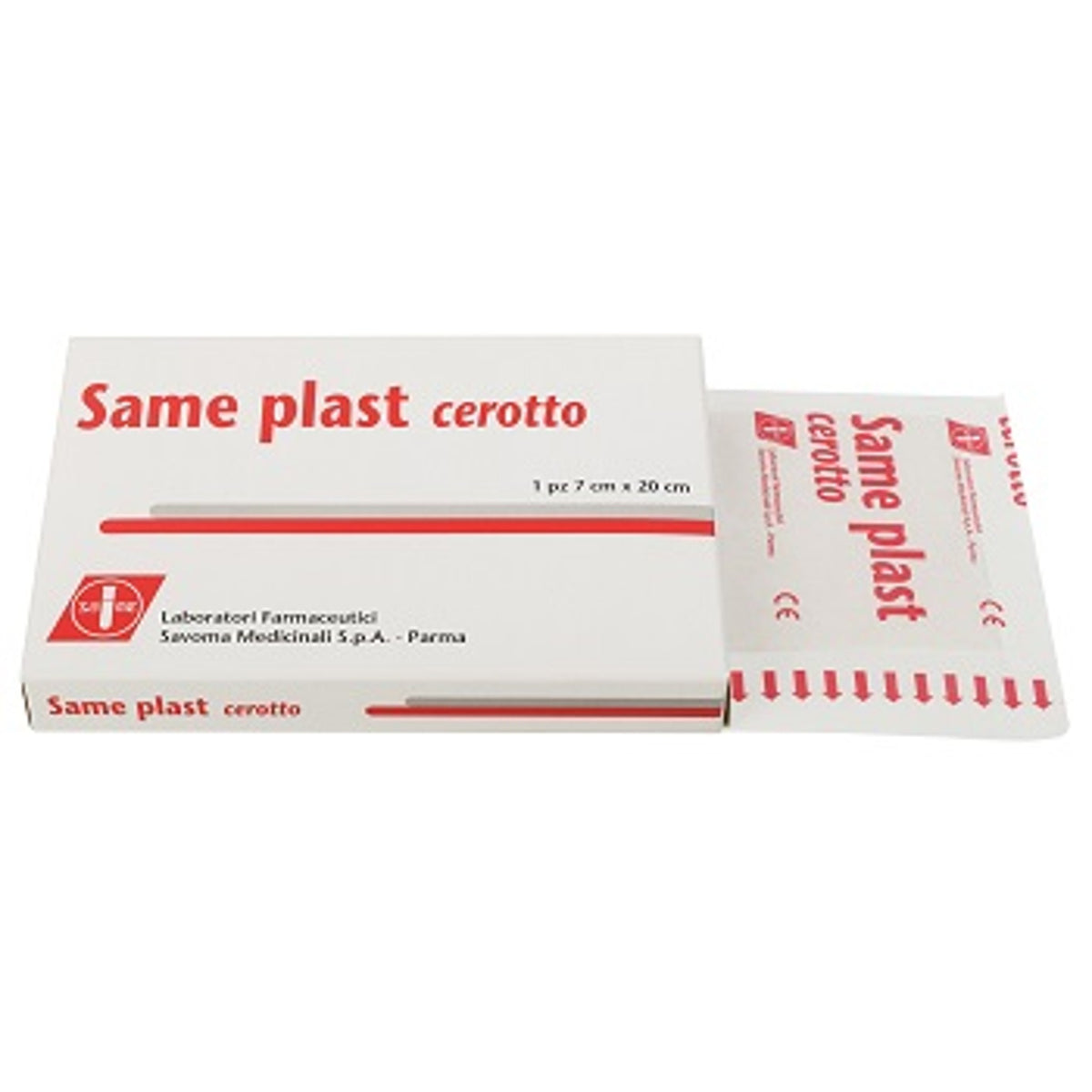 Same Plast Pansement Adhésif en Silicone Médical Pour Cicatrices 7x20 cm