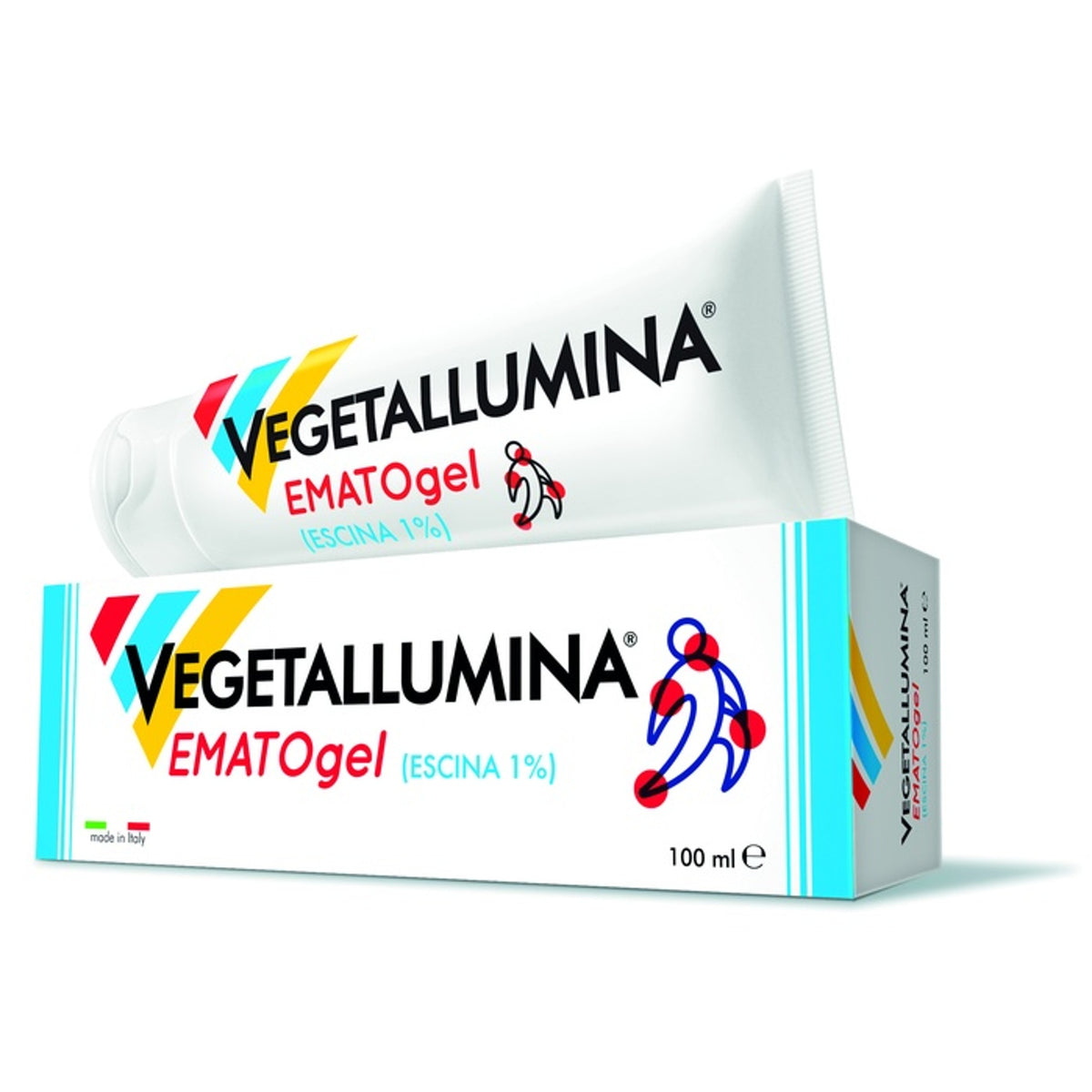 Vegetallumina Ematogel Escin 1% 100 ml