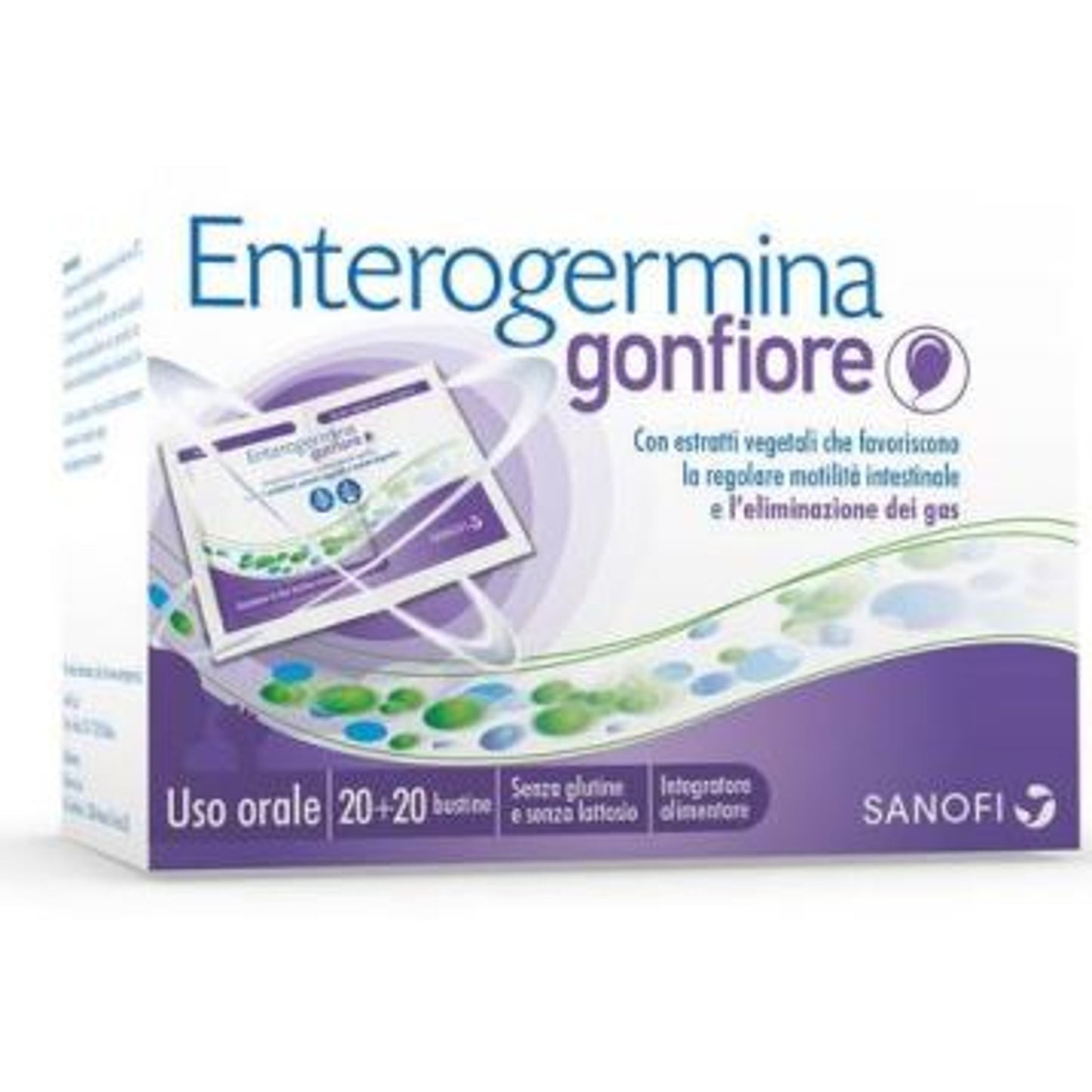 Enterogermina Gonfiore 20 Bustine Bipartite