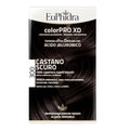 Euphidra Colorpro Xd 300 Dark Brown Hair Coloring Gel in Bottle + Activator + Balsam + Gloves