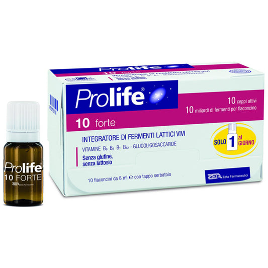 Prolife 10 Forte 10 Flaconcini Da 8 Ml