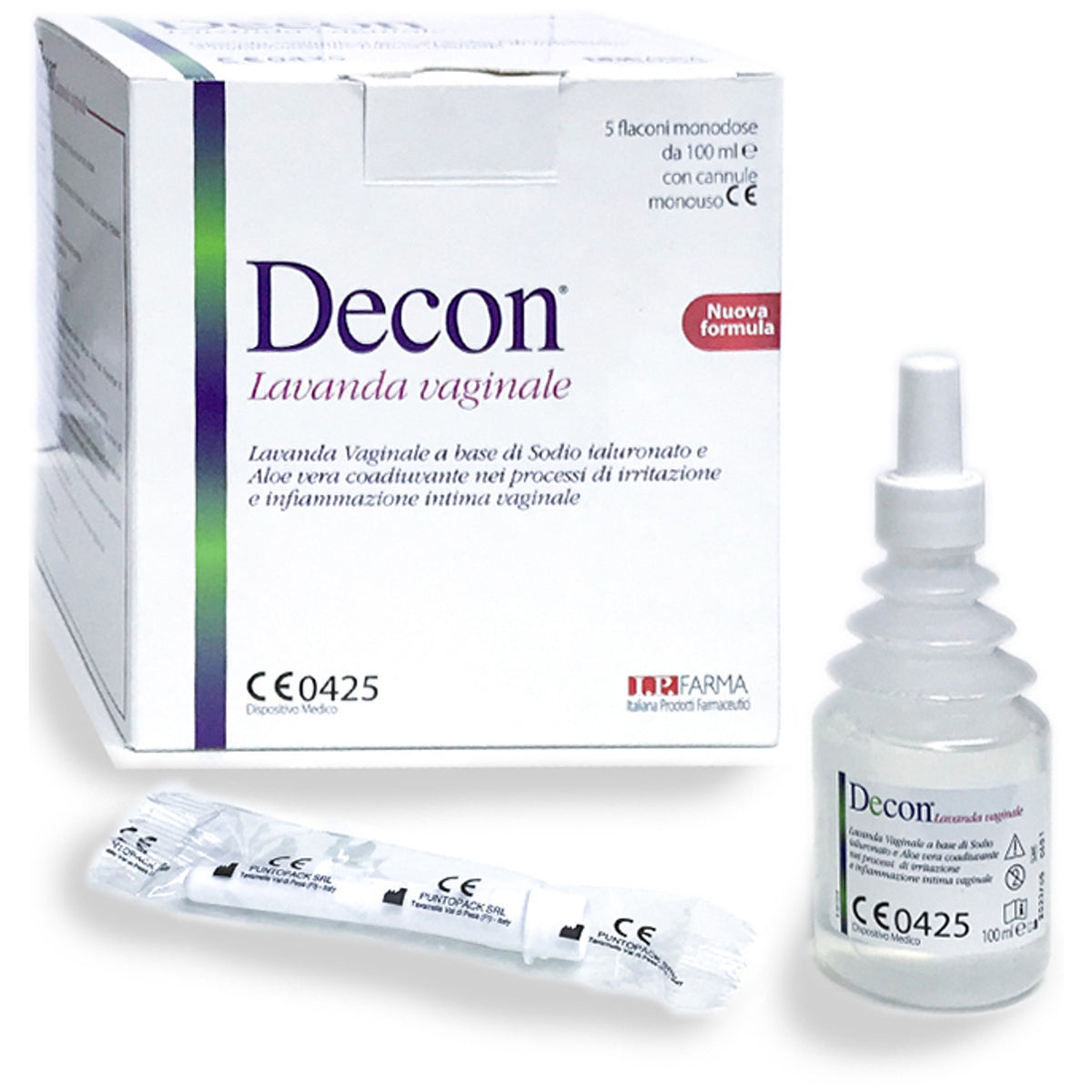 Decon Lavage Vaginal 5 Flacons de 100 ml