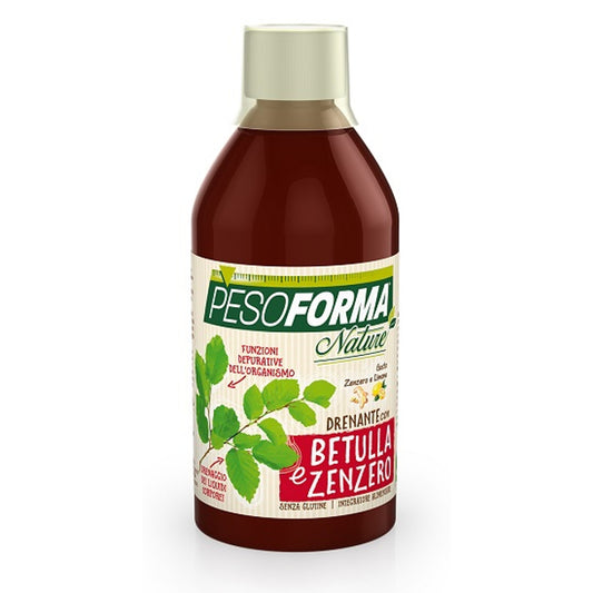 Pesoforma Nature Drenante Betulla E Zenzero 500 Ml