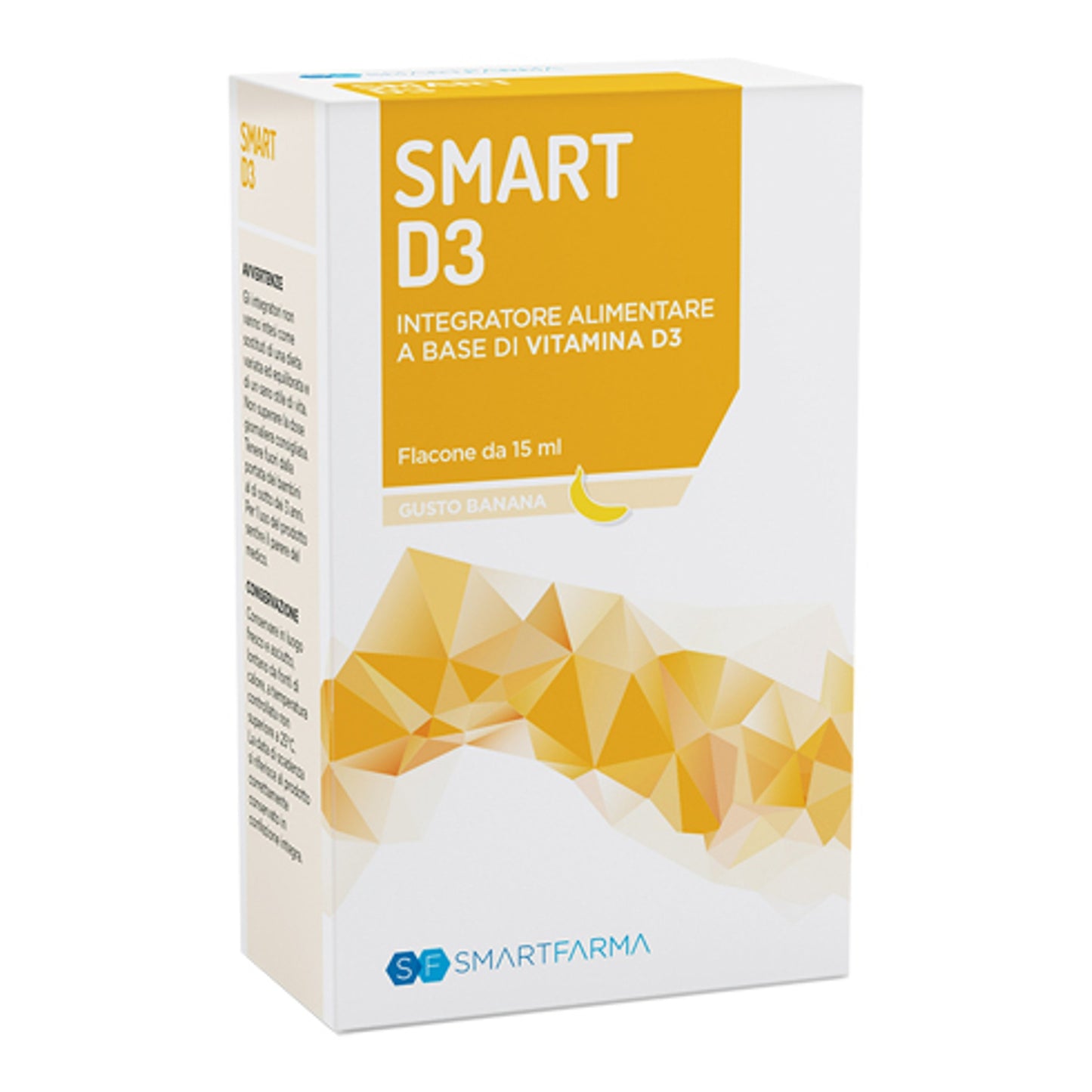 Smart D3 Gocce 15 Ml Gusto Banana
