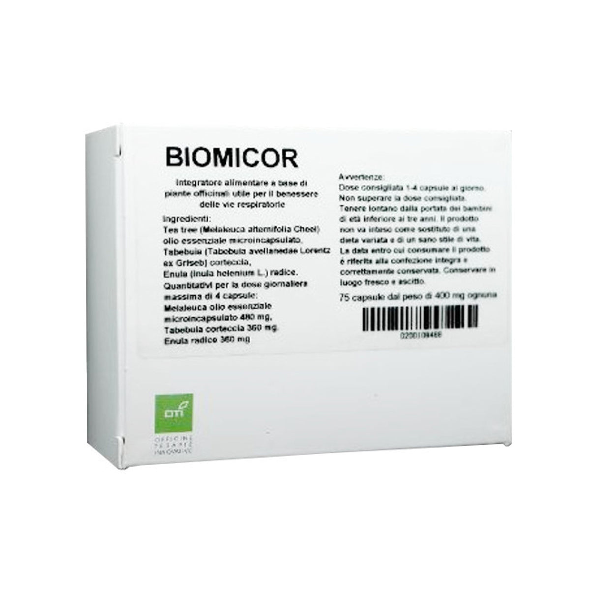 Biomicor 75 gélules