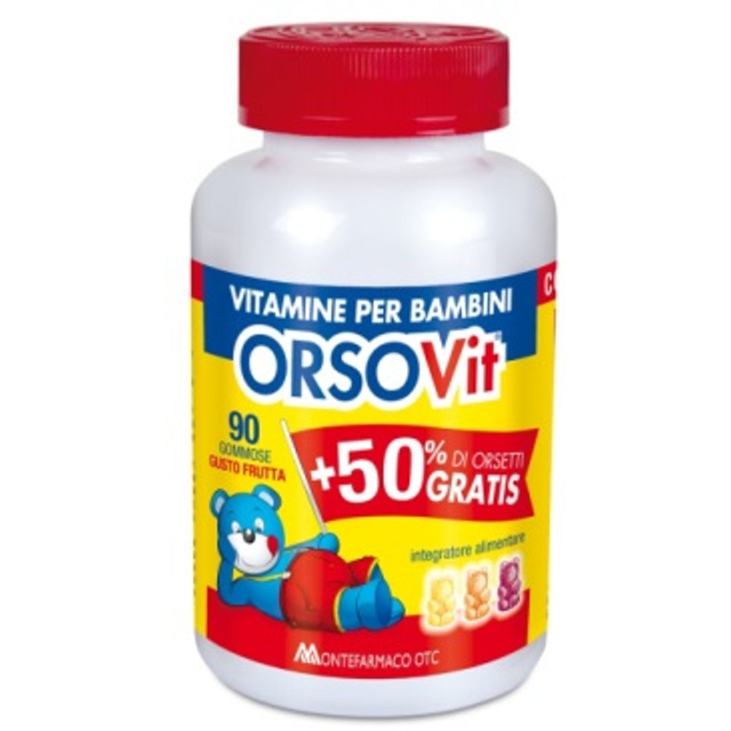 Orsovit Caramelle Gommose 90 Pezzi