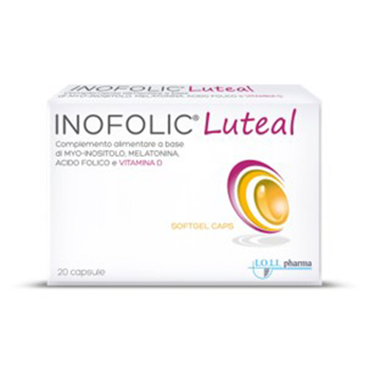 Inofolic Lutéal 20 Capsules Molles