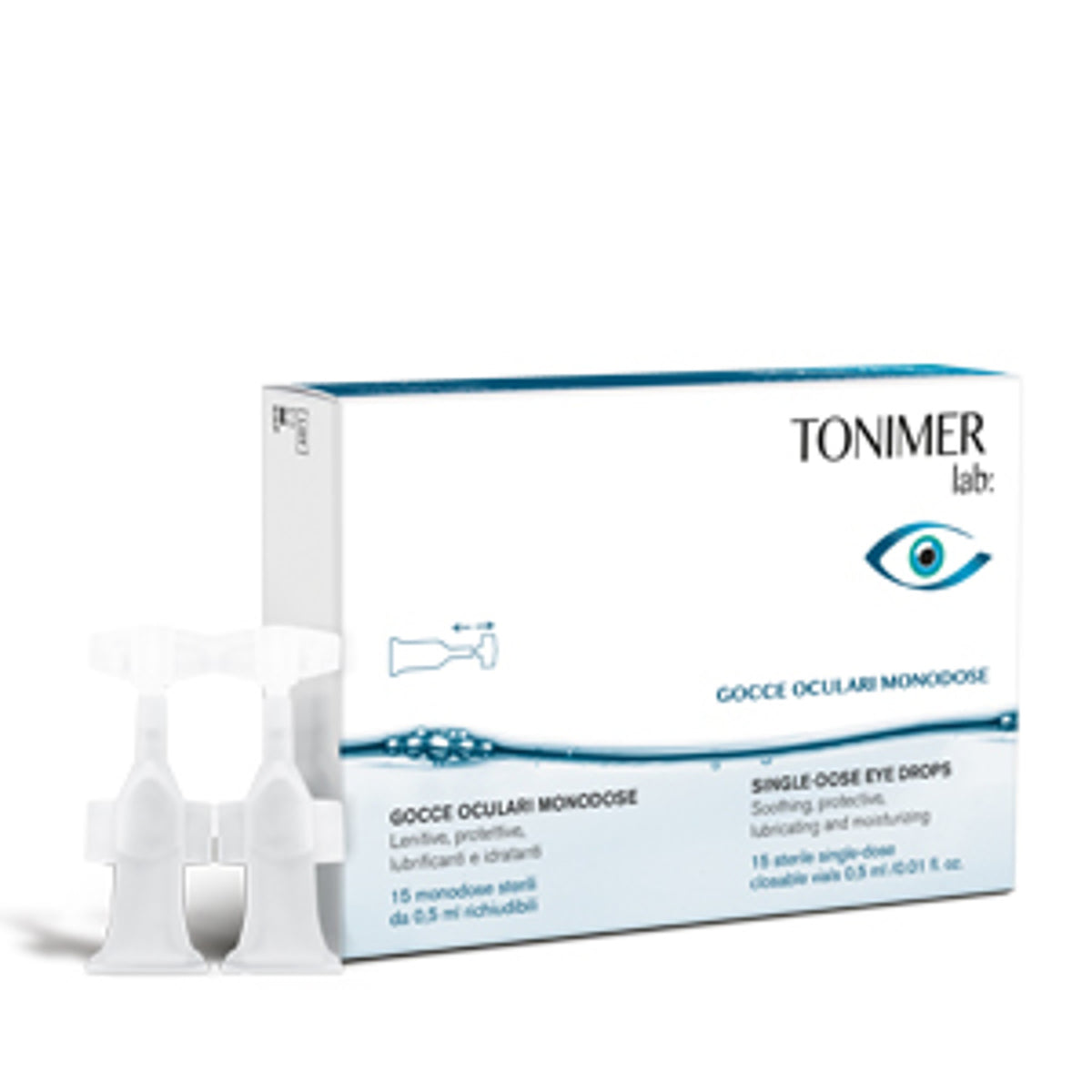 Tonimer Lab Gouttes Oculaires Unidoses 15 X 0,5 Ml