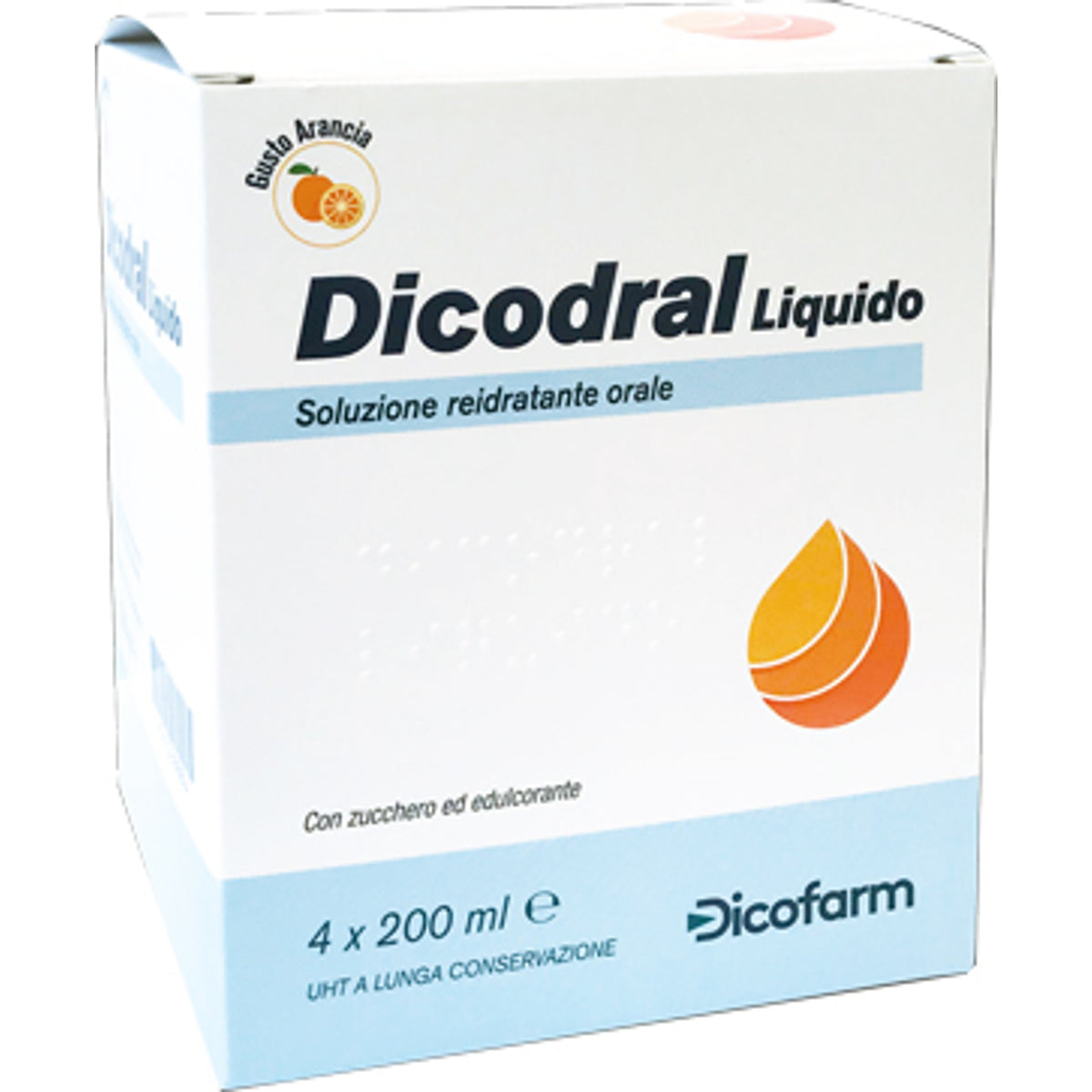 Dicodral Liquido Soluzione Reidratante Orale 4 X 200 Ml