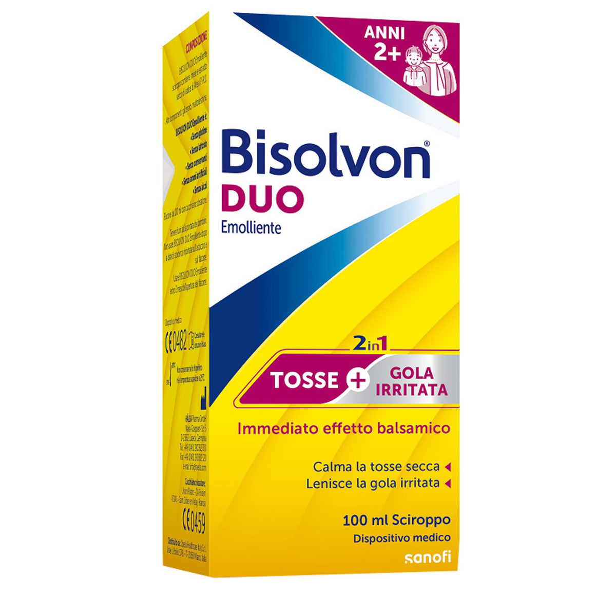 Bisolvon Duo Sirop Émollient 100 ml