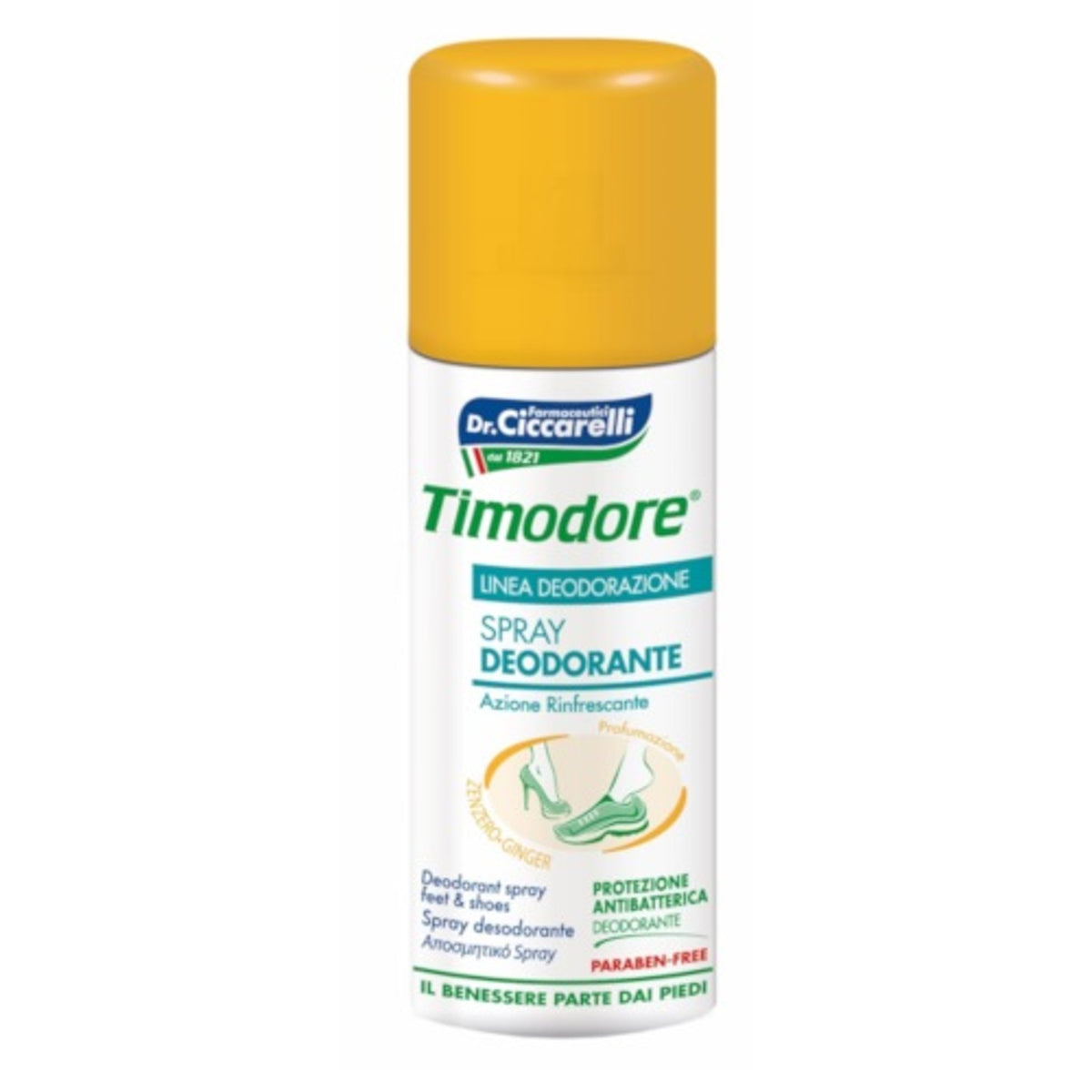 Timodore Ginger Deodorant Spray 150ml