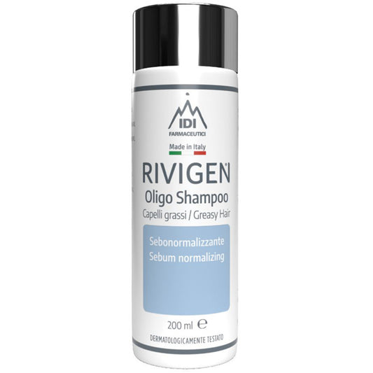 Rivigen Oligo Shampoo Capelli Grassi 200 Ml