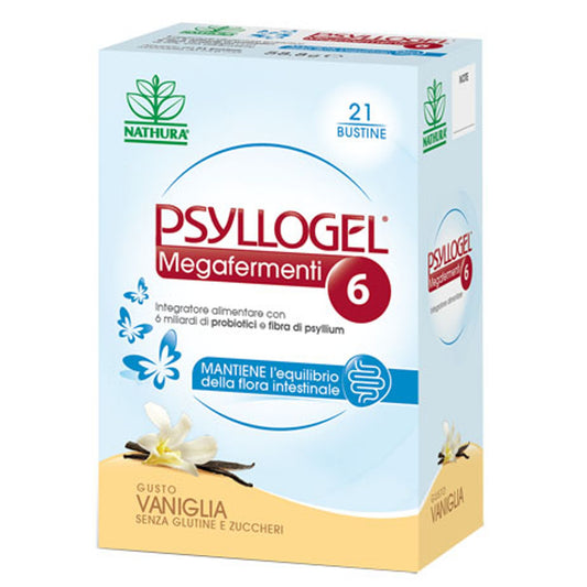 Psyllogel Megafermenti 6 Vaniglia 21 Bustine