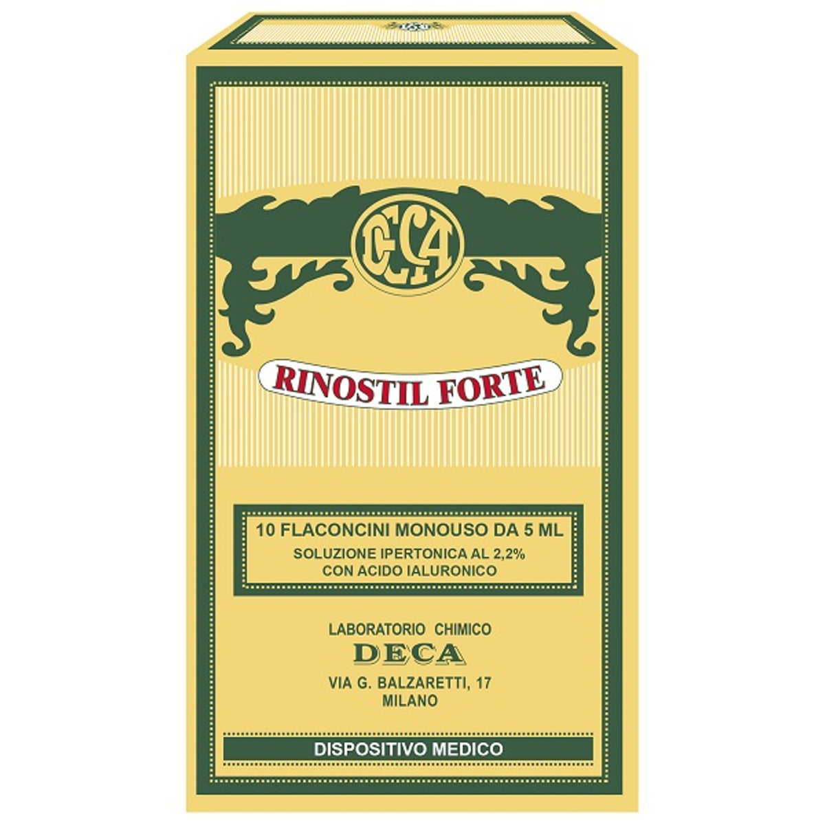 Rinostil Forte Solution Hypertonique 10 Flacons Unidoses de 5 ml