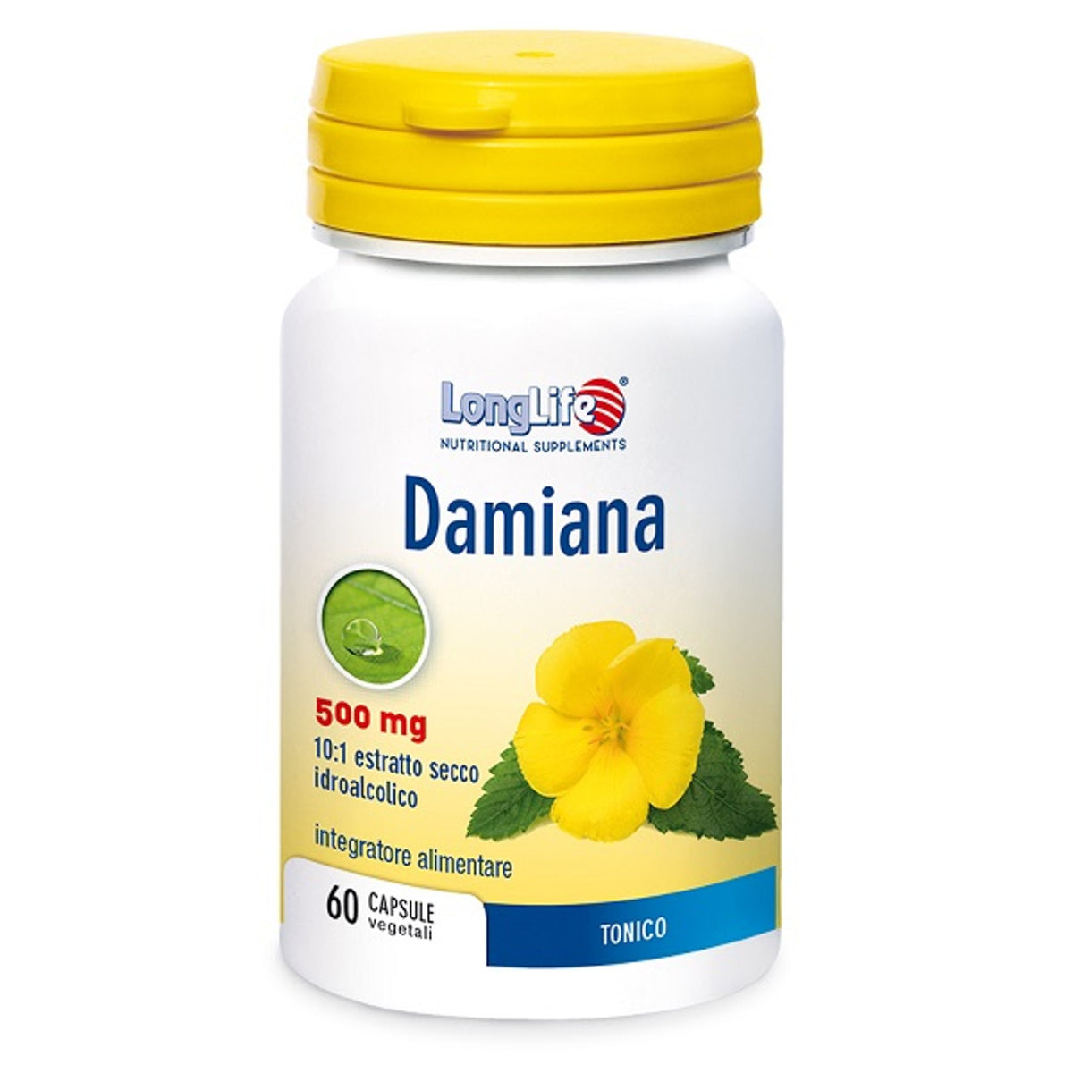 Longlife Damiana 60 Gélules