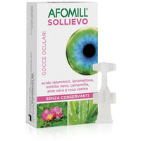 Afomill Sollievo Eye Drops 10 Vials of 0.5 ml