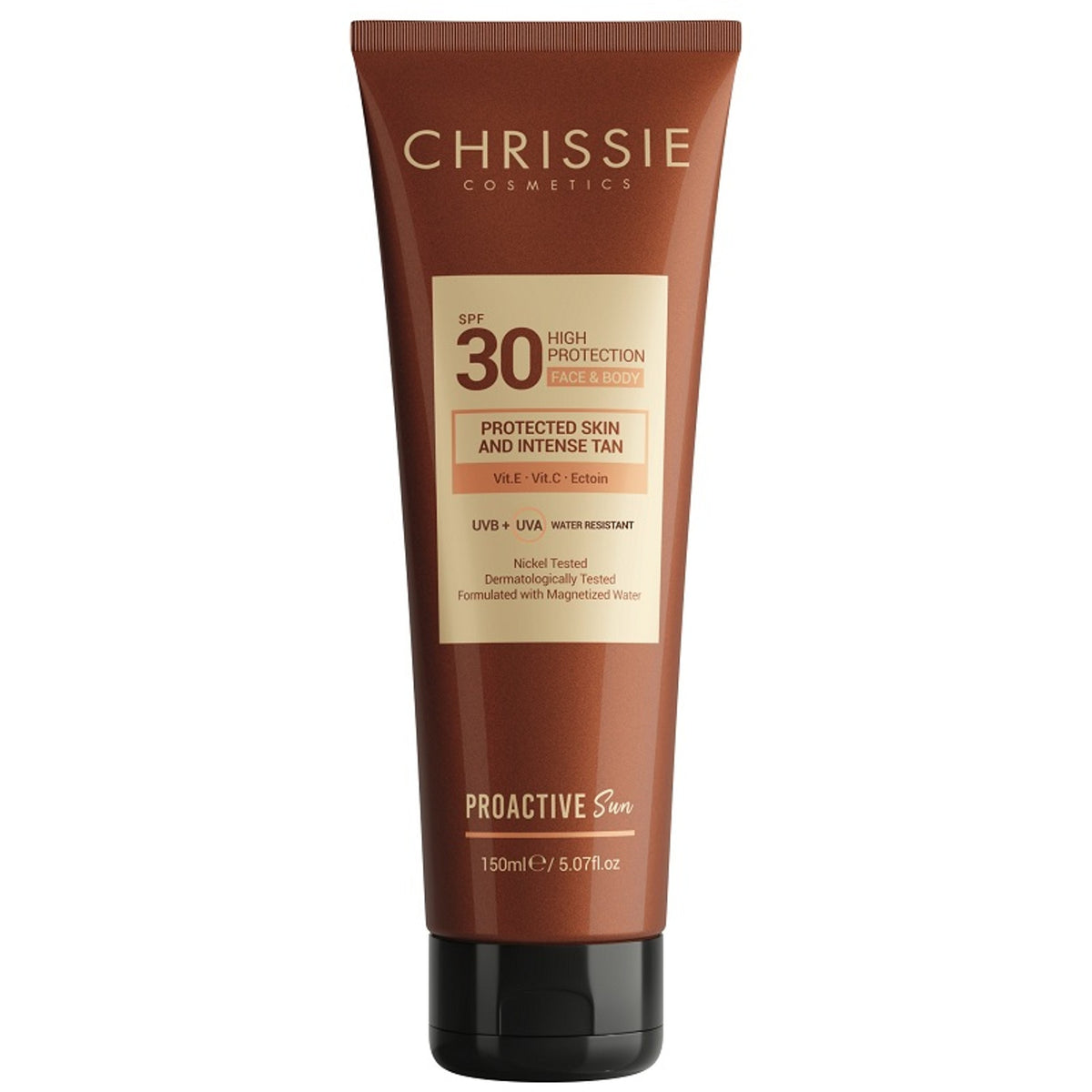 Chrissie Proactive Sun Spf30 High Protection Face & Body 150ml