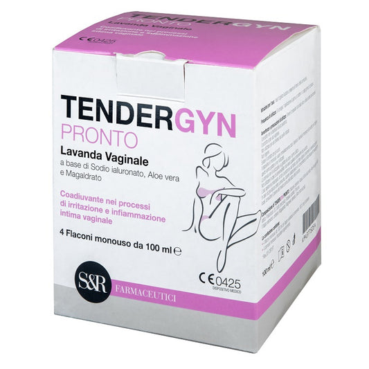 Tendergyn Pronto Lavanda Vaginale A Base Di Sodio Ialuronatoaloe Vera E Magarldrato 4X100 Ml