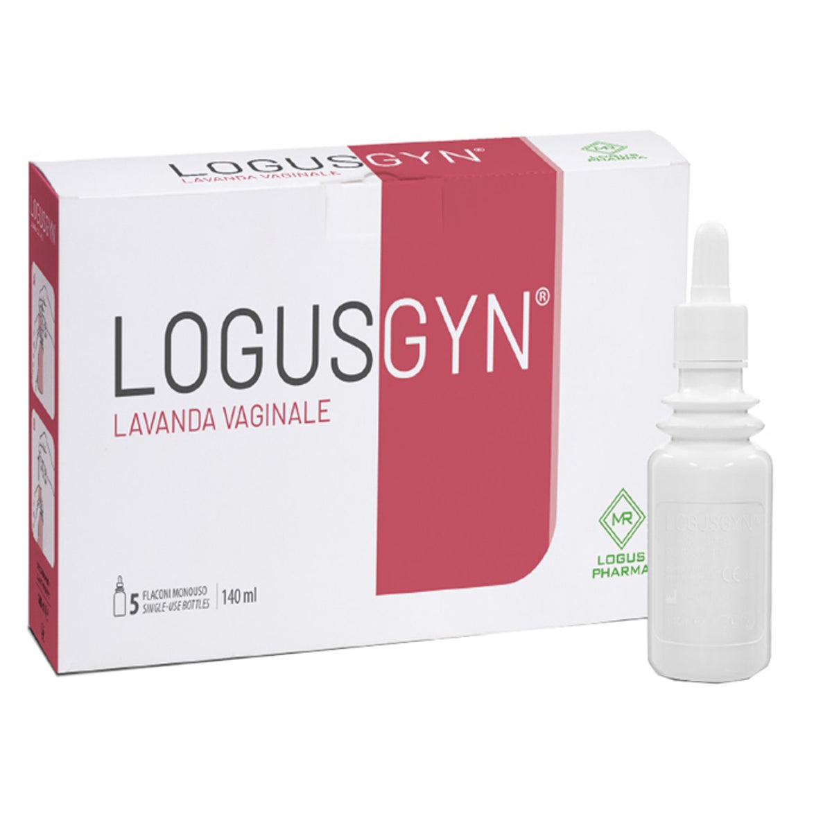 Logusgyn Douche Vaginale 5 Flacons 140 ml