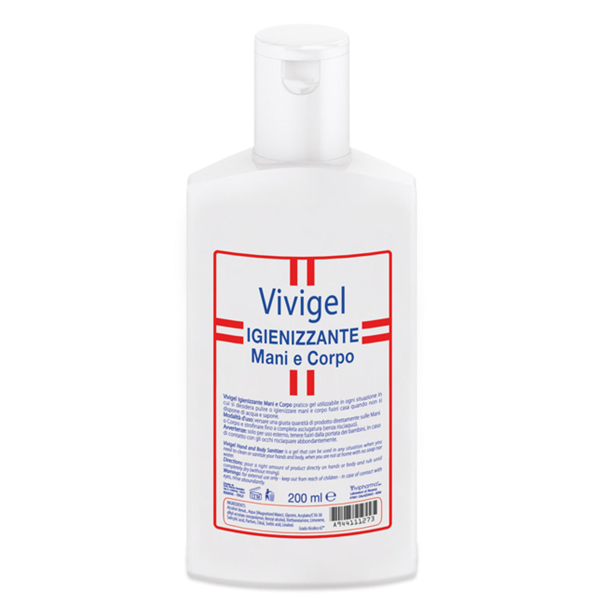 Vivigel Hand and Body Sanitizer 200 ml