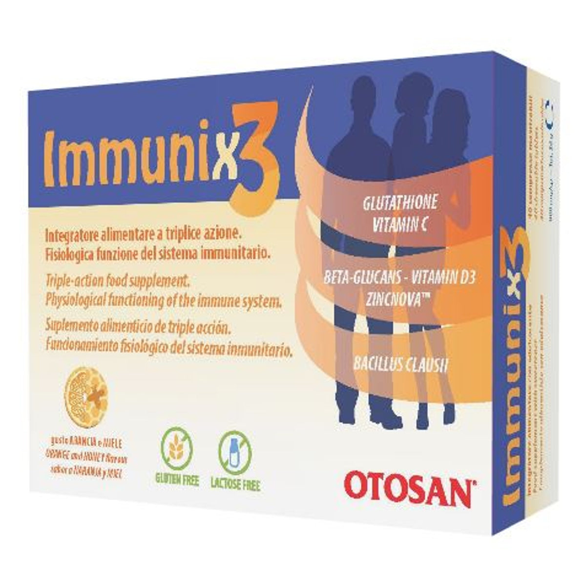 Immunix3 Otosan 40 Comprimés à Croquer