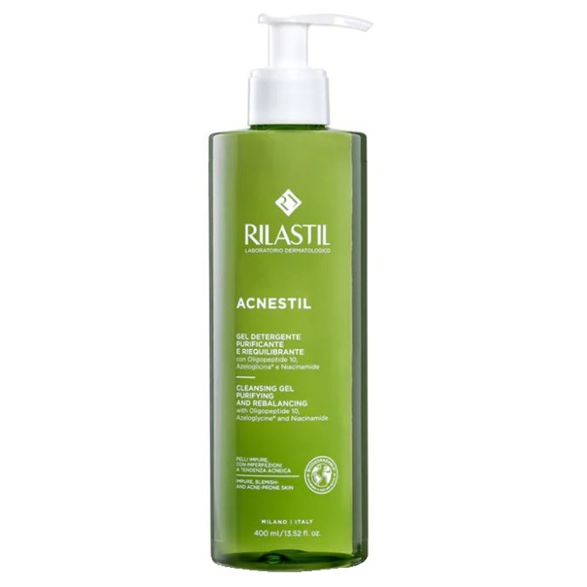Rilastil Acnestil Gel Detergente 400 Ml Special Price