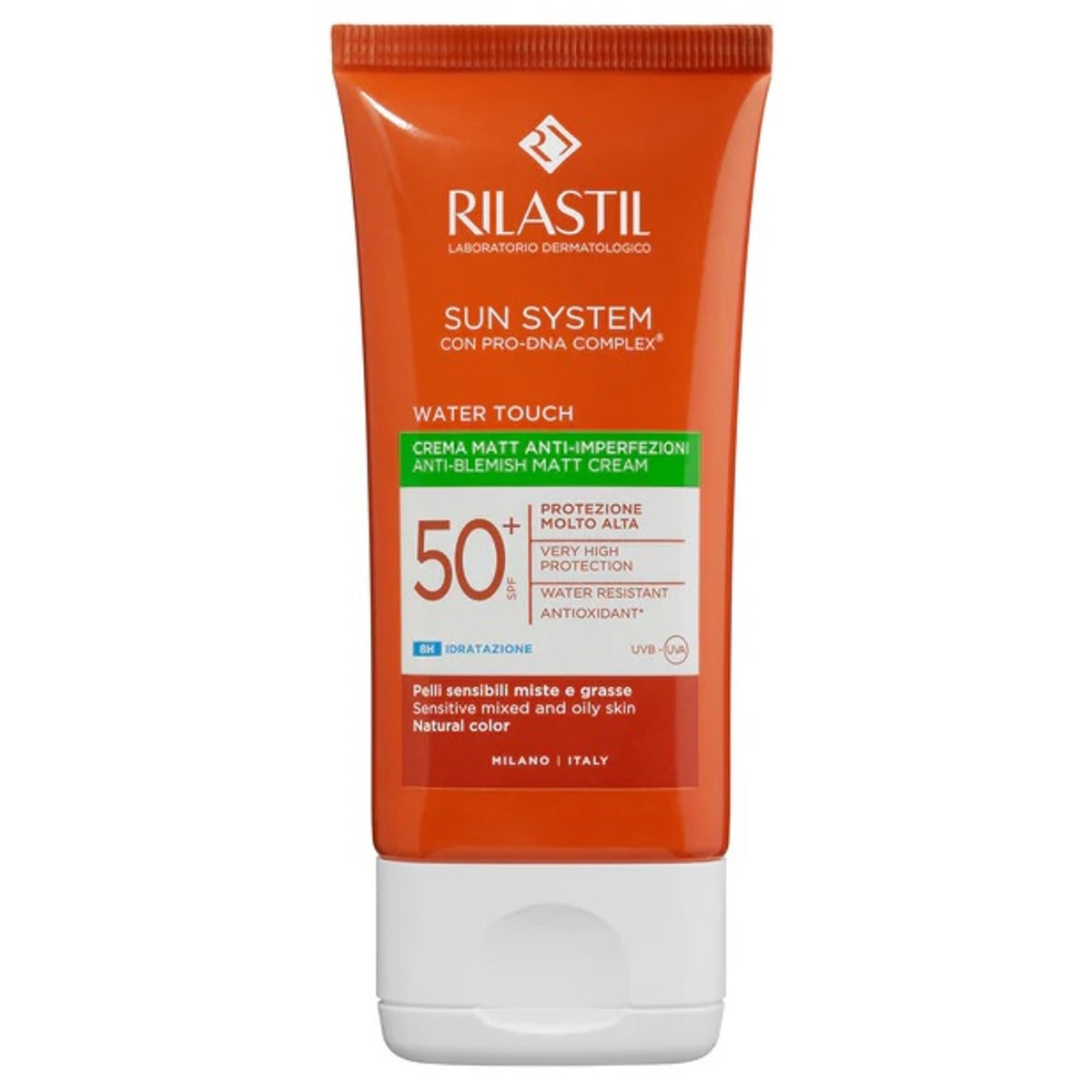 Rilastil Sun System Water Touch Mat Crema Spf50+ 50 Ml