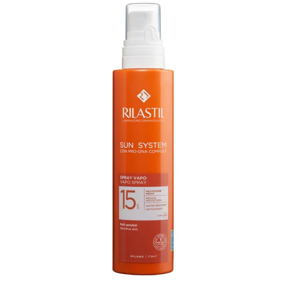 Rilastil Sun System Spray Vapo Spf15 200 Ml