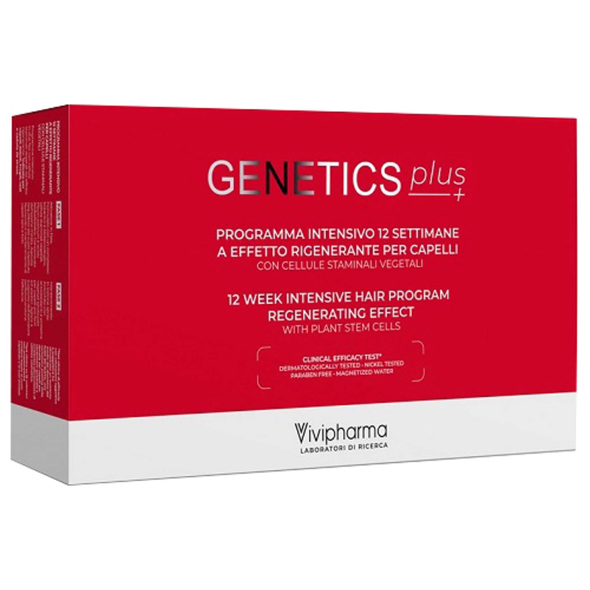 Genetics Plus, programma intensivo 12 settimane per capelli