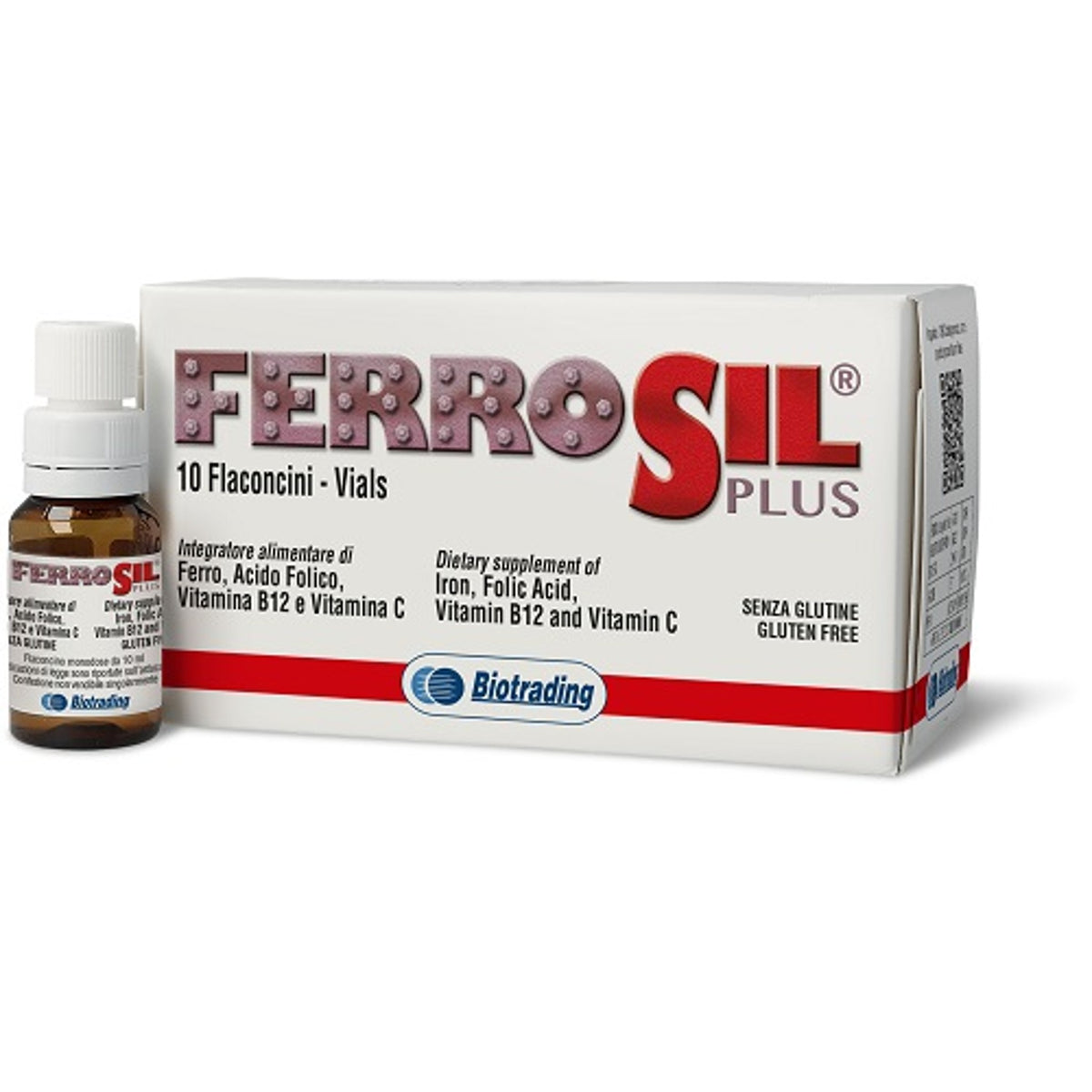 Ferrosil Plus 10 Flacons