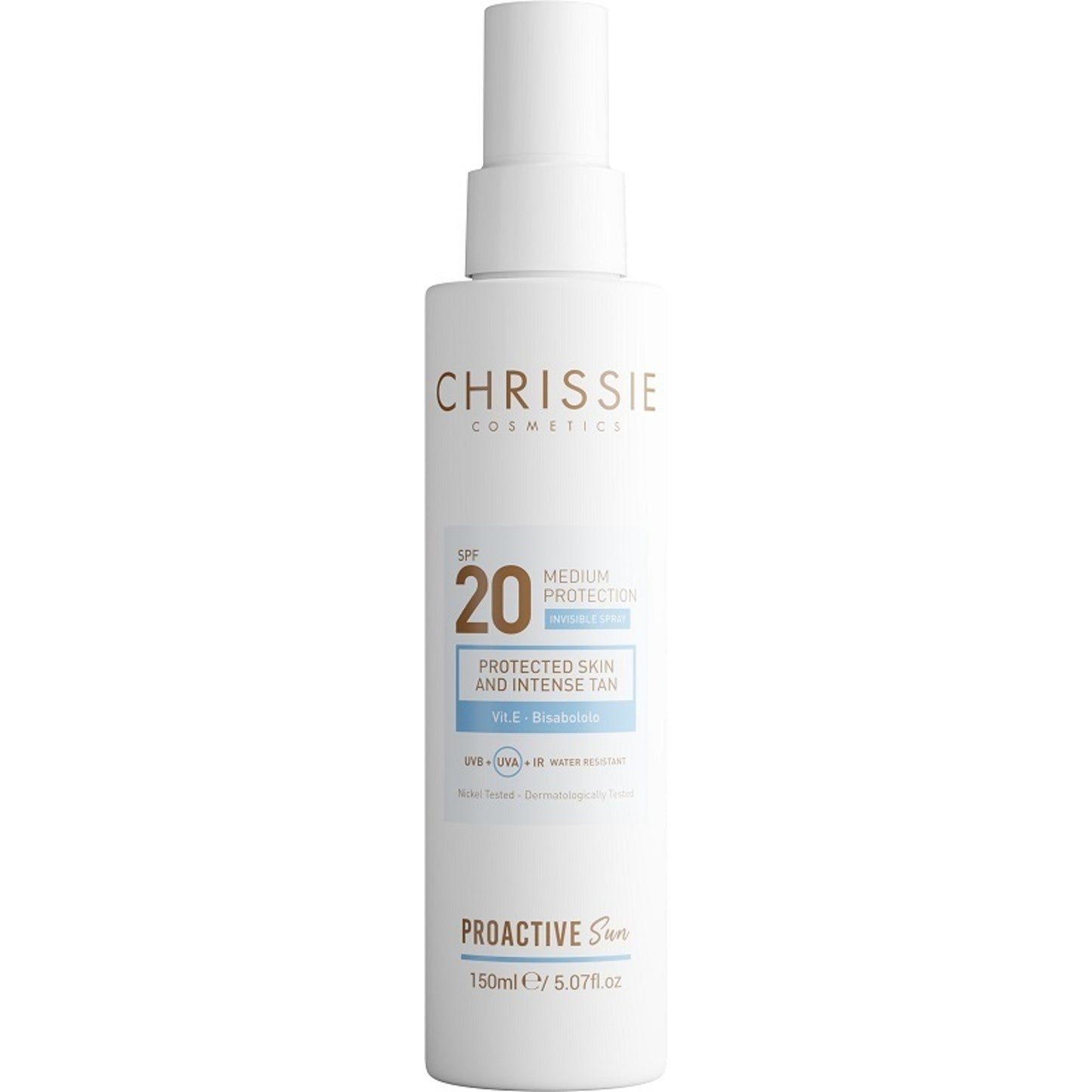Chrissie Proactive Sun Spf20 Medium Protection 150 Ml