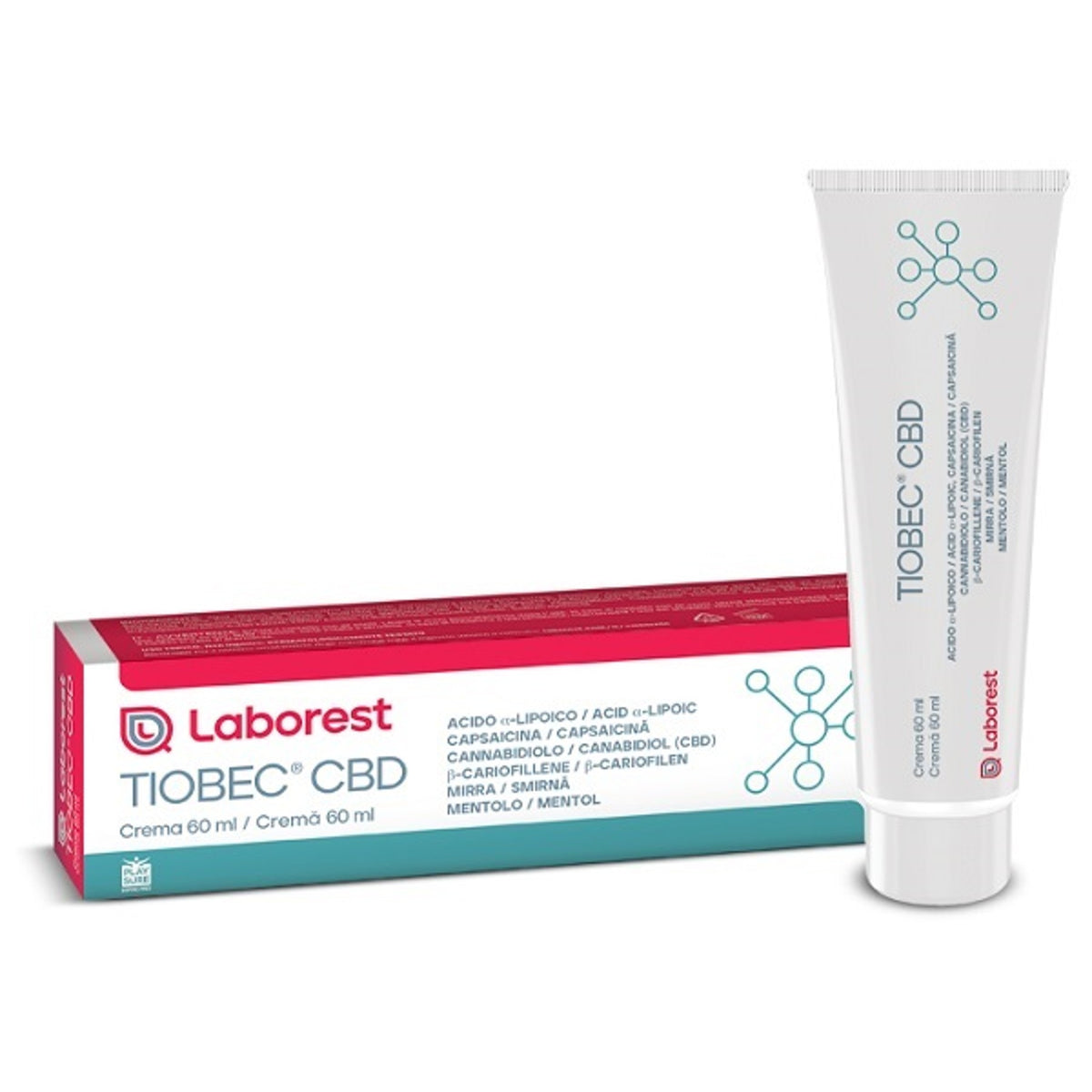 Tiobec Cbd Cream 60 Ml