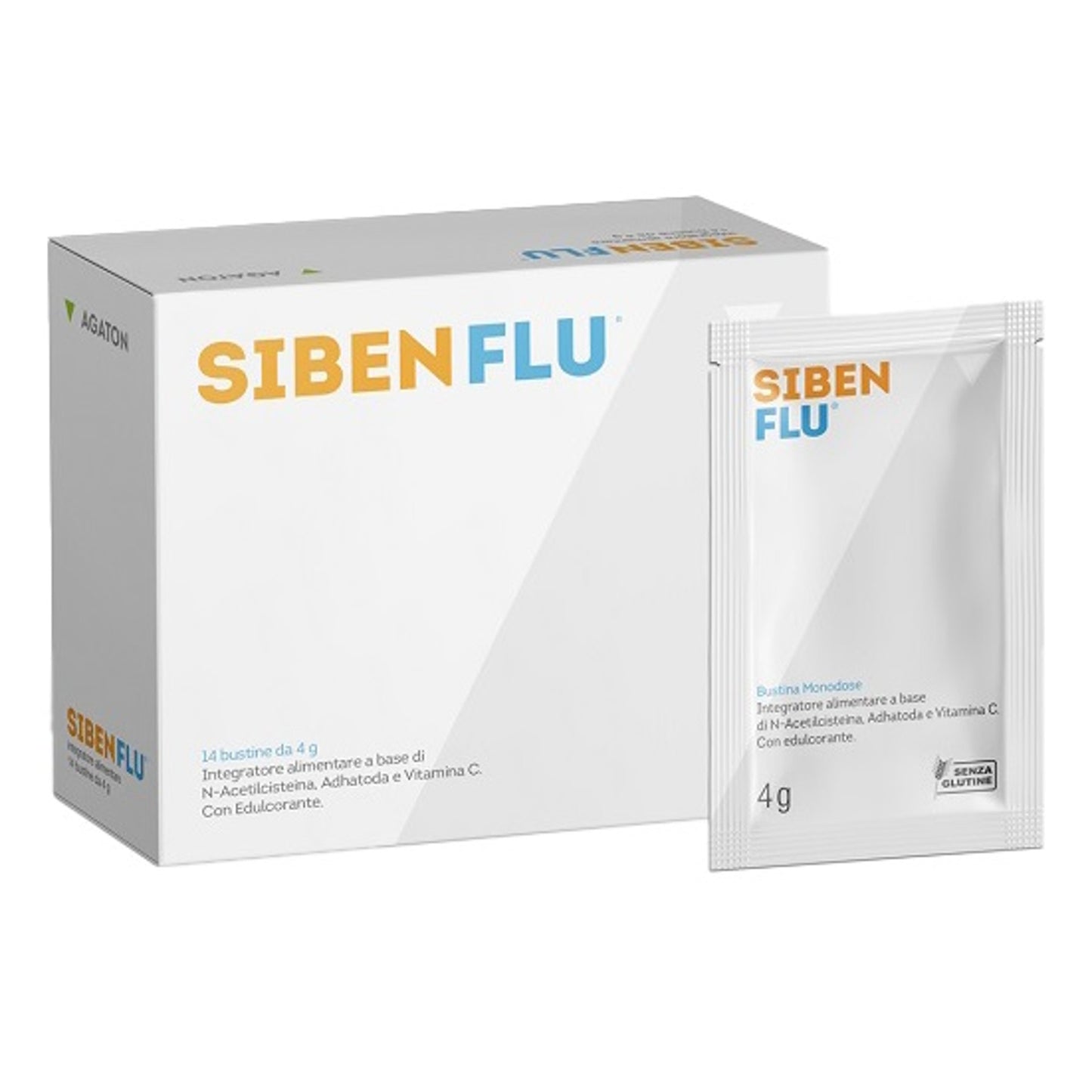 Siben Flu 14 Bustine Da 4 G