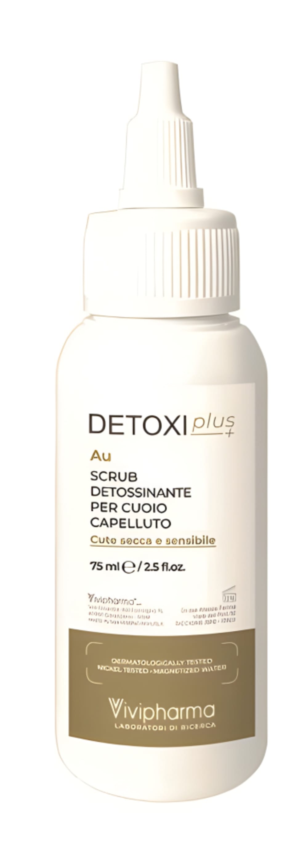 Detoxi Plus Au Scrub Detossinante Per Cuoio Capelluto Cute Secca E Sensibile 75 ml