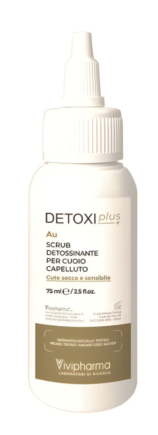 Detoxi Plus Au Scrub Detossinante Per Cuoio Capelluto Cute Secca E Sensibile 75 ml