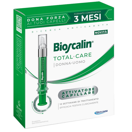 Bioscalin Total Care Attivatore Capillare 2 Applicatori Multidose X 10 Ml