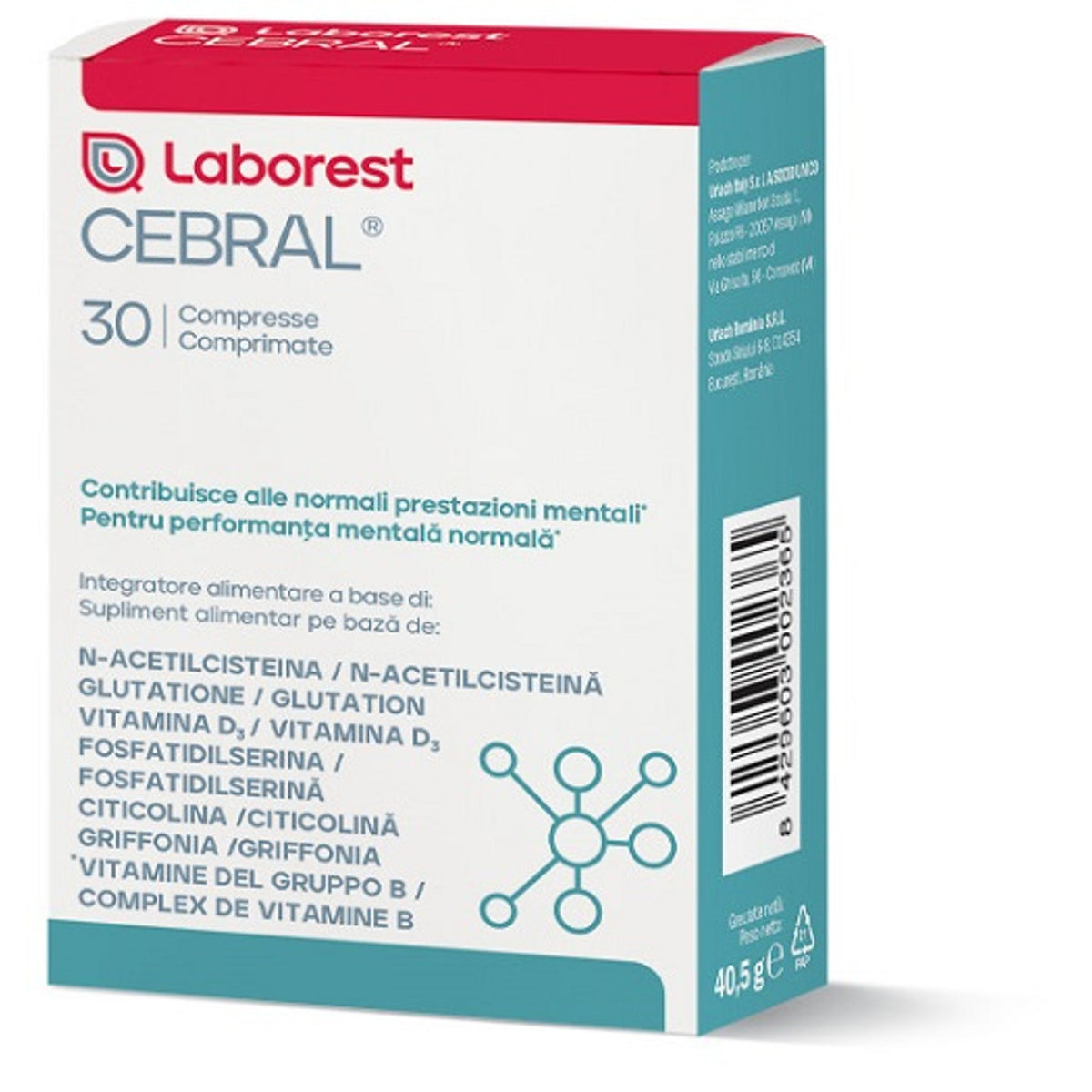 Cebral 30 Comprimés