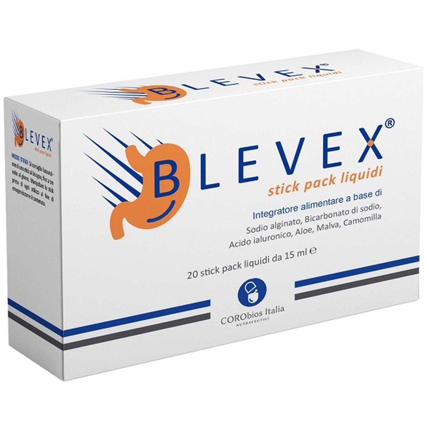 Blevex 20 Stick Pack Liquidi Da 15 Ml