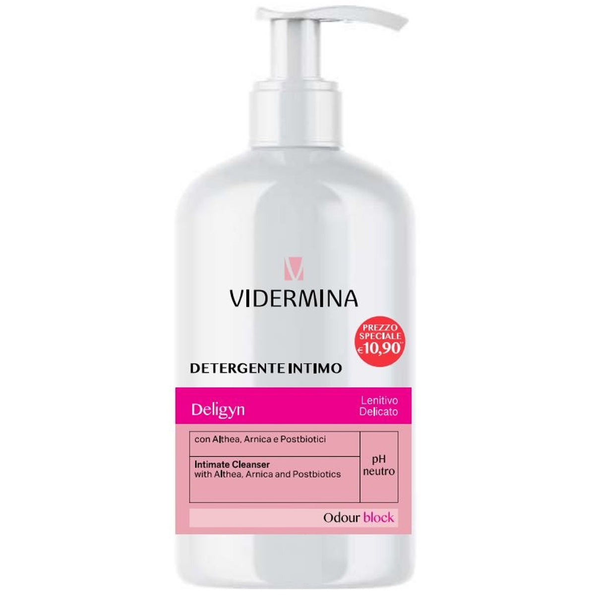 Vidermina Deligyn Nettoyant Intime 500 ml Nouvelle Formule Prix Spécial