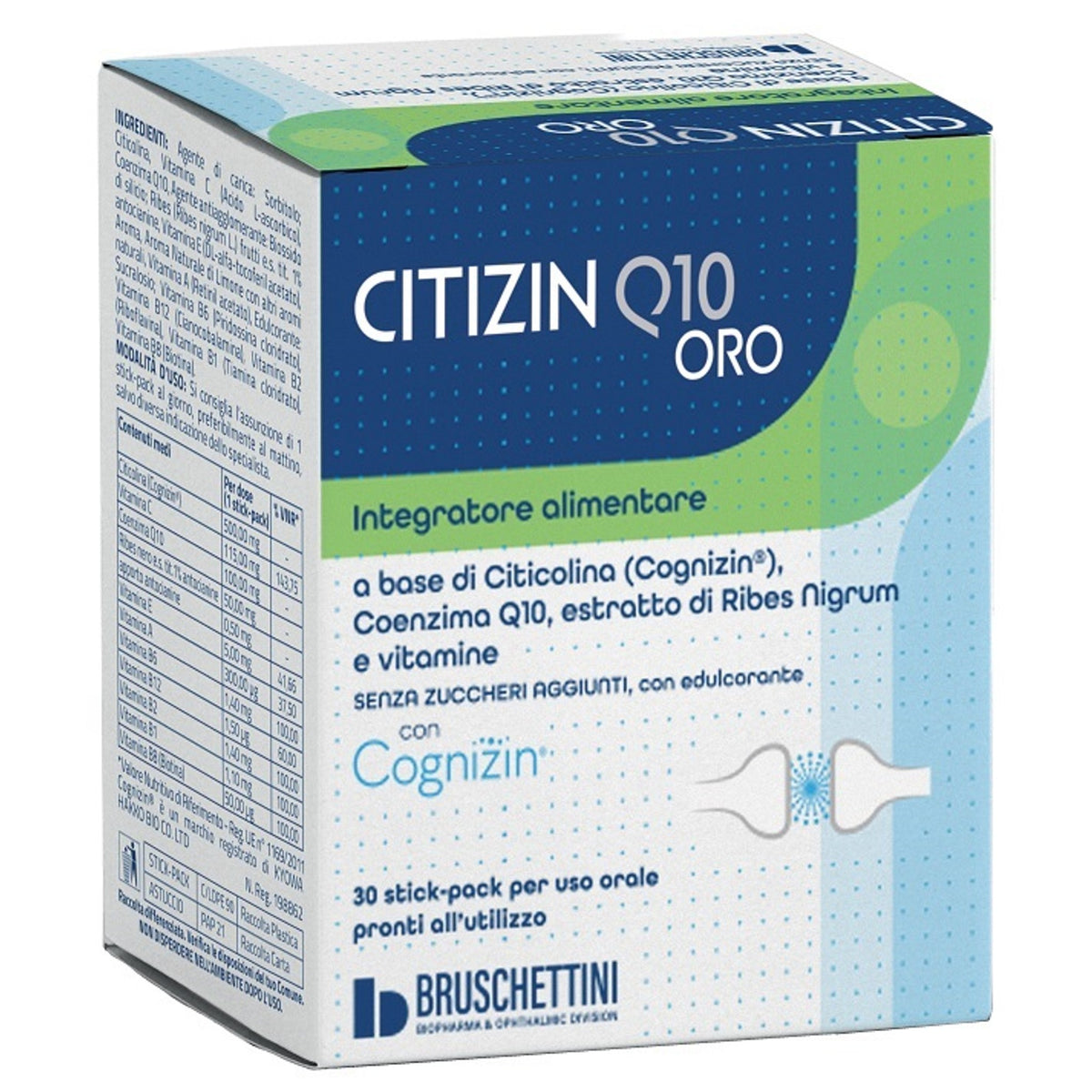Citizin Q10 Or 30 Sticks Orosolubles De 3 G