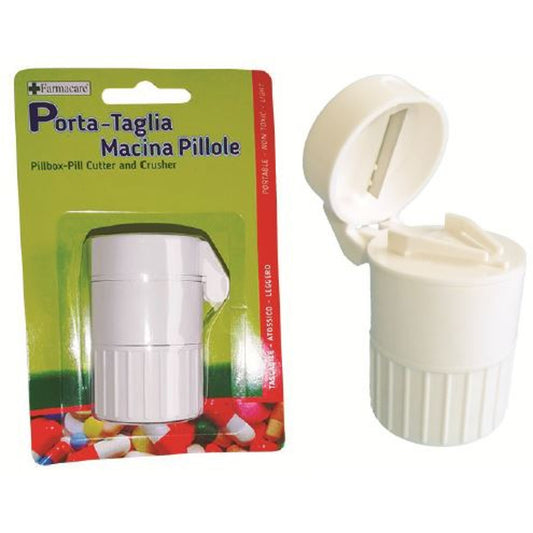 Porta-Taglia Macina Pillole