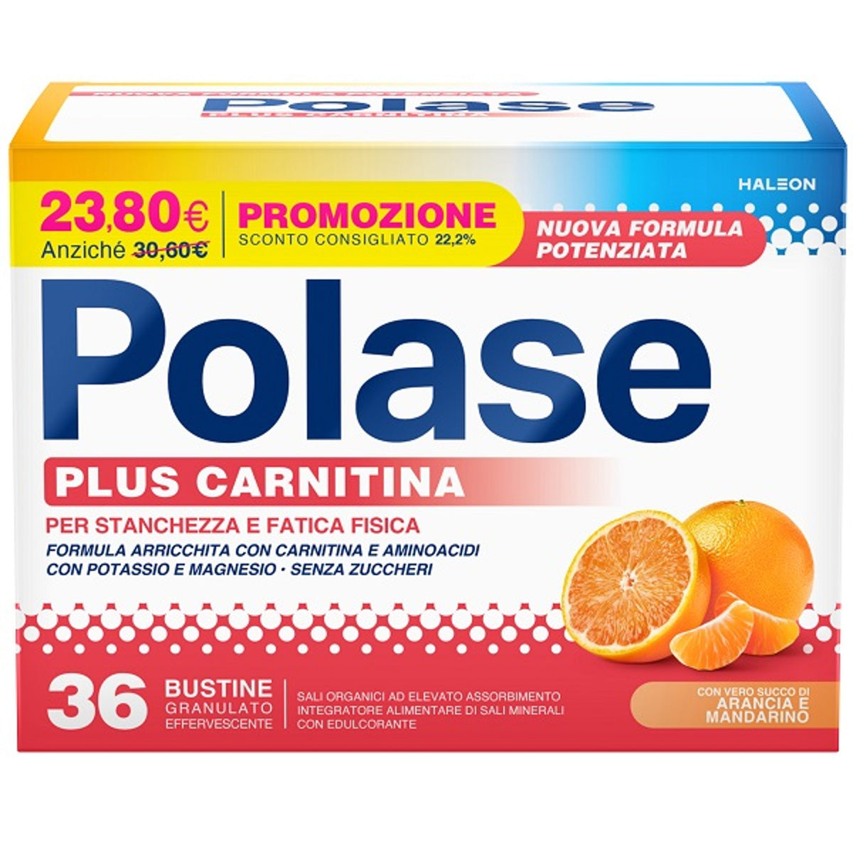 Polase Plus Carnitine Promo 36 Sachets Effervescent Granules 6.8g